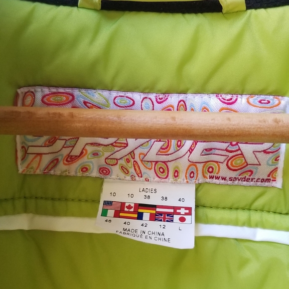 SPYDER Women's Ski Snowboarding winter coat jacket - Picture 7 of 7